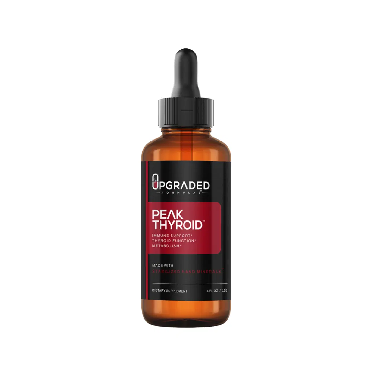 Upgraded Peak Thyroid – Nano-Absorption Thyroid Support Supplement for Metabolism, Energy & Immunity