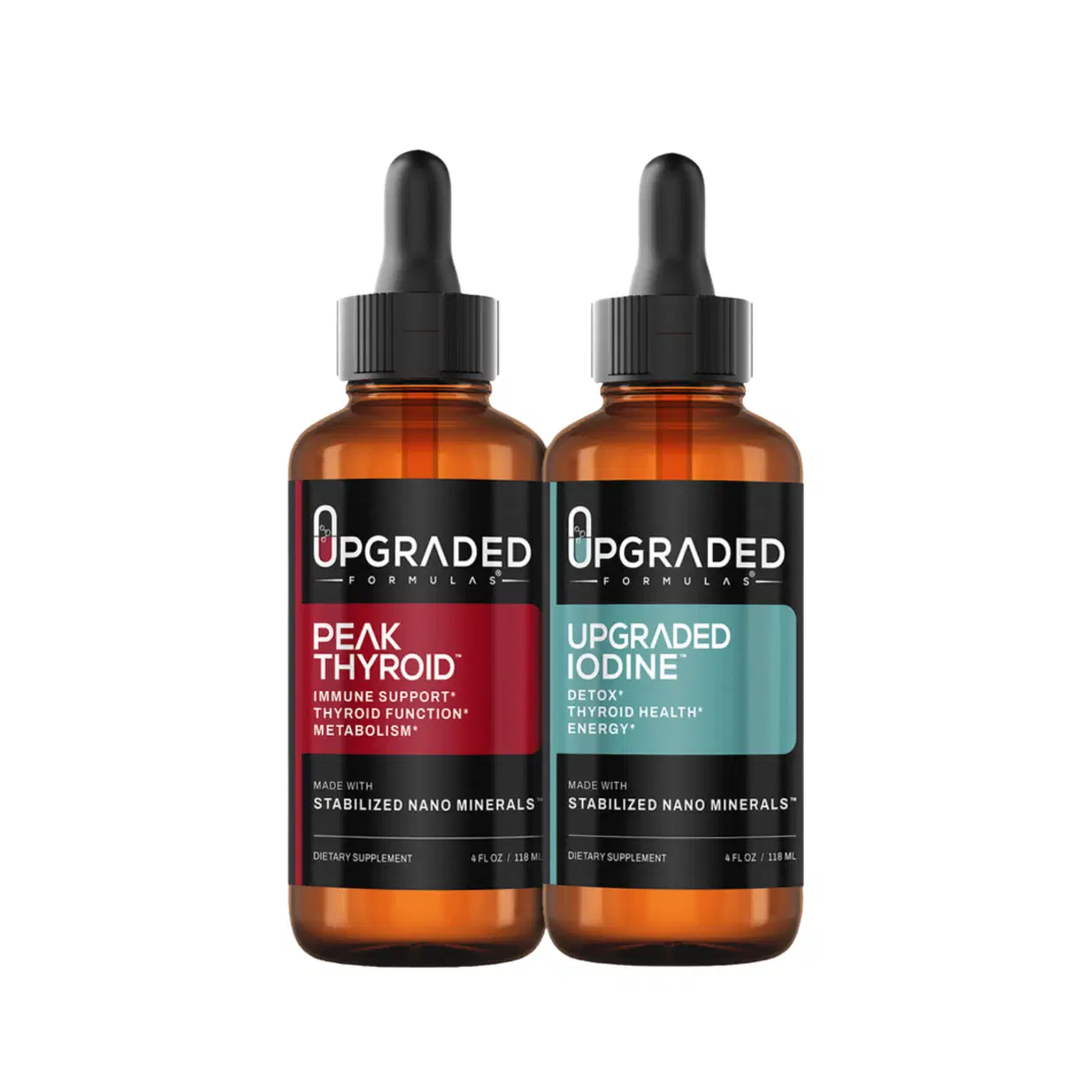 Upgraded Thyroid Support Bundle – Nano-Particle Absorption for Thyroid Health, Immune Defense, Hormonal Balance & Energy