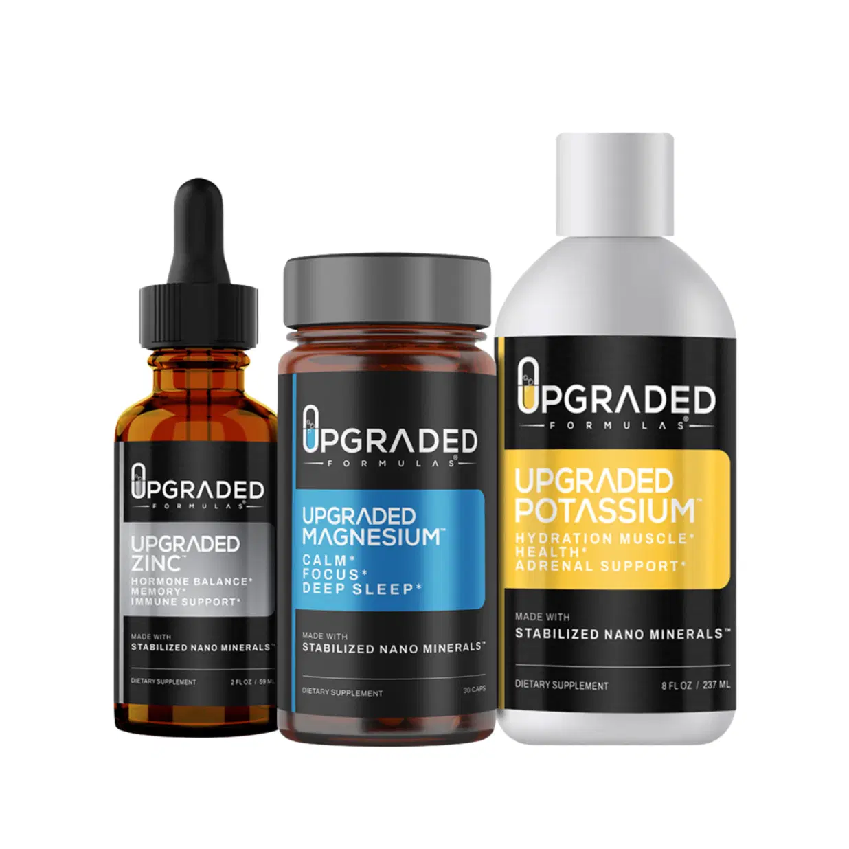 Upgraded Hydration Bundle – Nano-Particle Electrolyte Support for Hydration, Recovery, Stress Relief & Immune Health