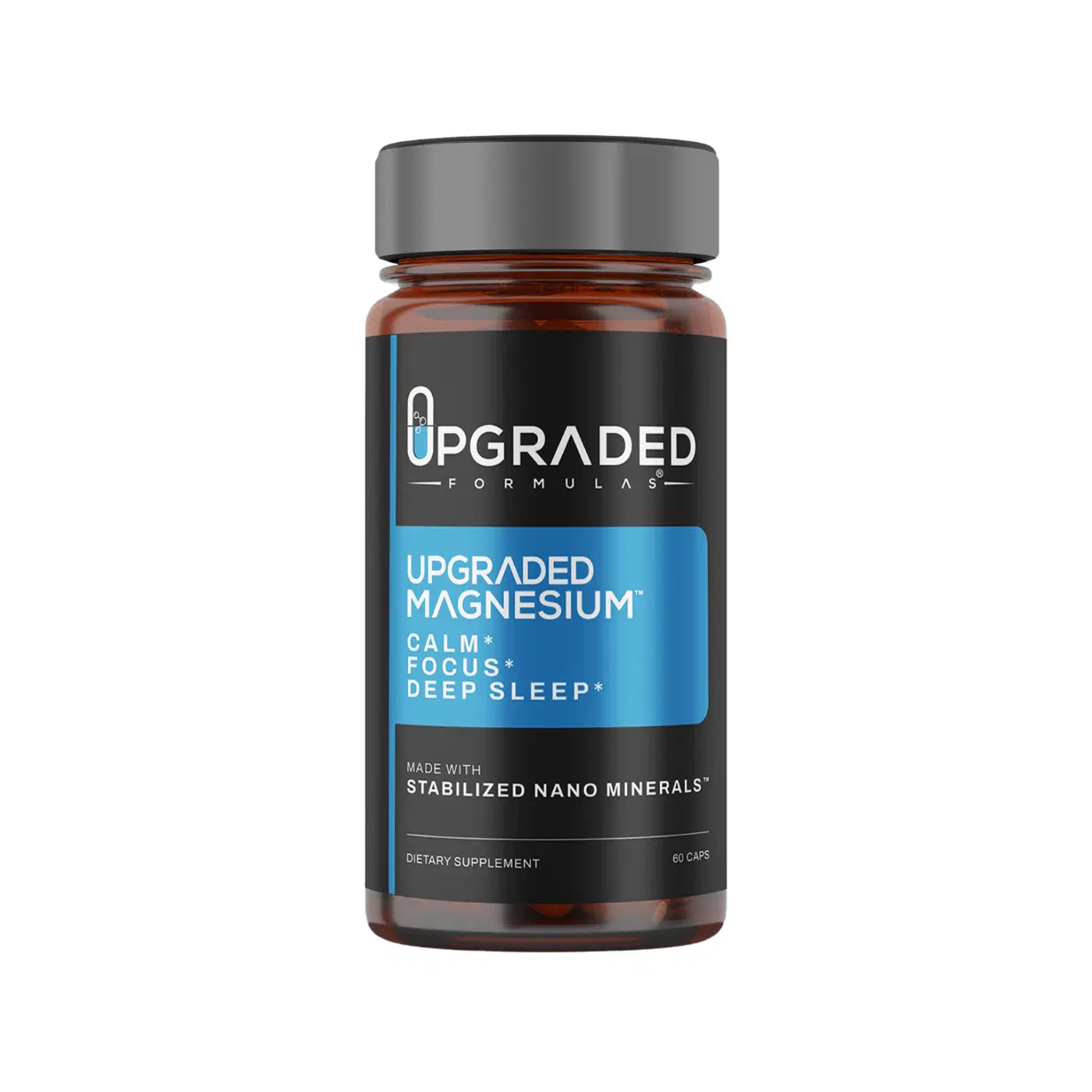 Upgraded Magnesium Capsules – Nano-Particle Magnesium for Better Sleep, Stress Relief, Energy & Mood 