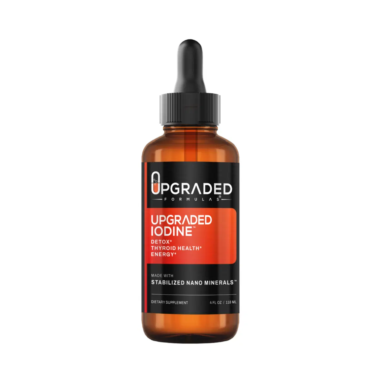 Upgraded Iodine – Nano-Particle Iodine for Thyroid Health, Immunity, Energy, Metabolism & Cold Sensitivity Relief