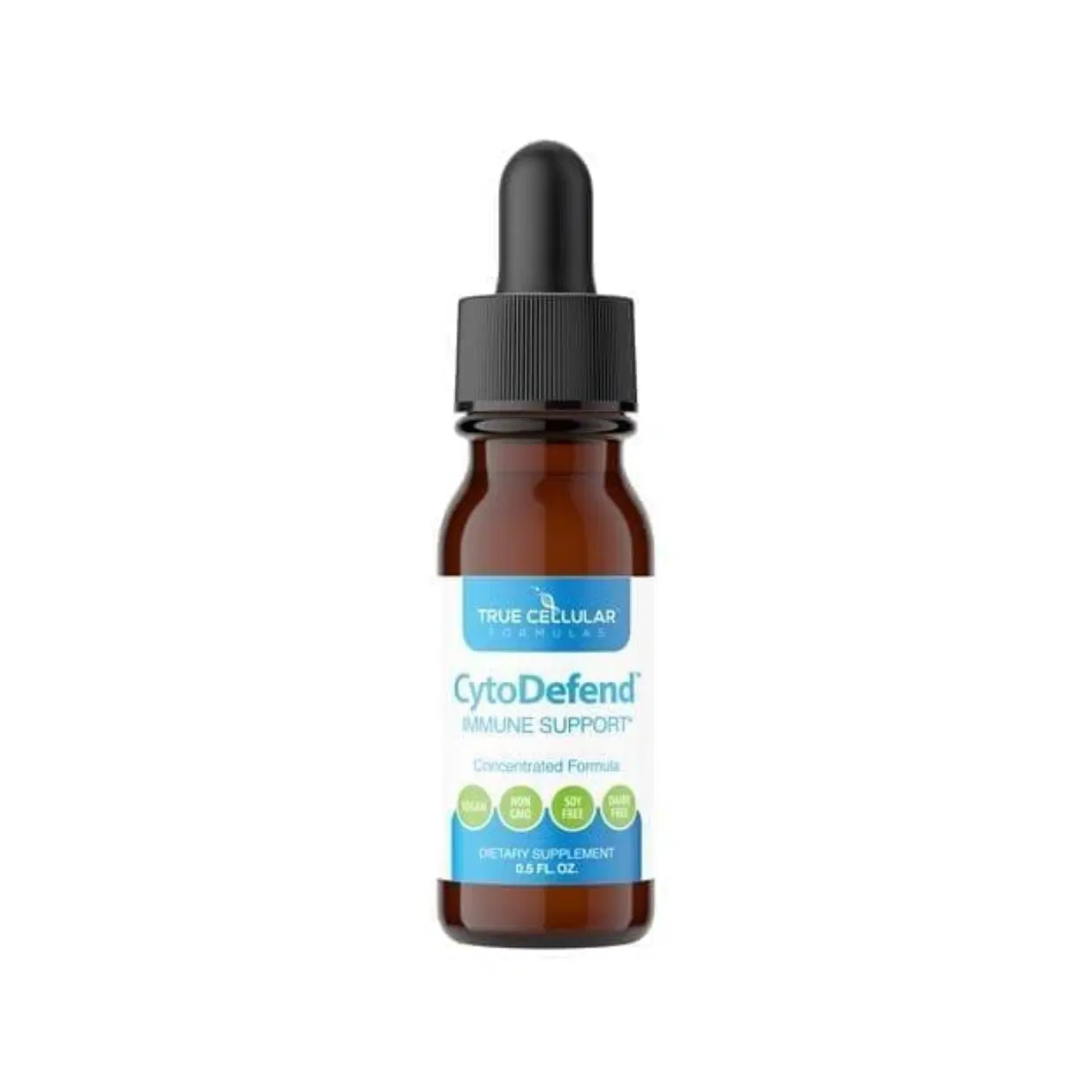 CytoDefend® Immune Support Drops – Vitamin C, Zinc, Elderberry & Herbal Extracts for 24/7 Defense & Rapid Immune Response