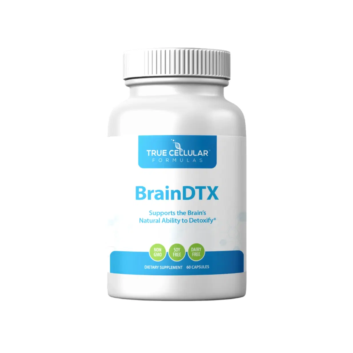 BrainDTX™ Cognitive Support – Alpha Lipoic Acid, Biotin & Ginkgo Biloba for Brain Health, Clarity & Detox