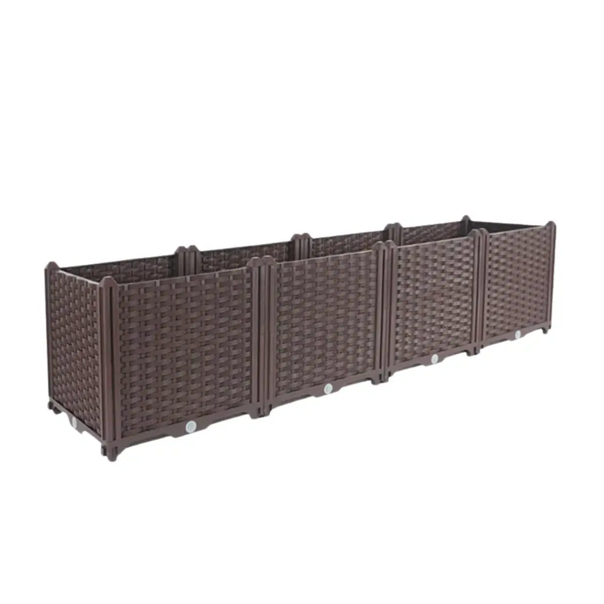 SOGA 2X 160cm Raised Planter Box Vegetable Herb Flower Outdoor Plastic Plants Garden Bed with Legs