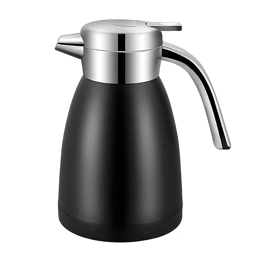 SOGA 1.8L Black Insulated Vacuum Flask