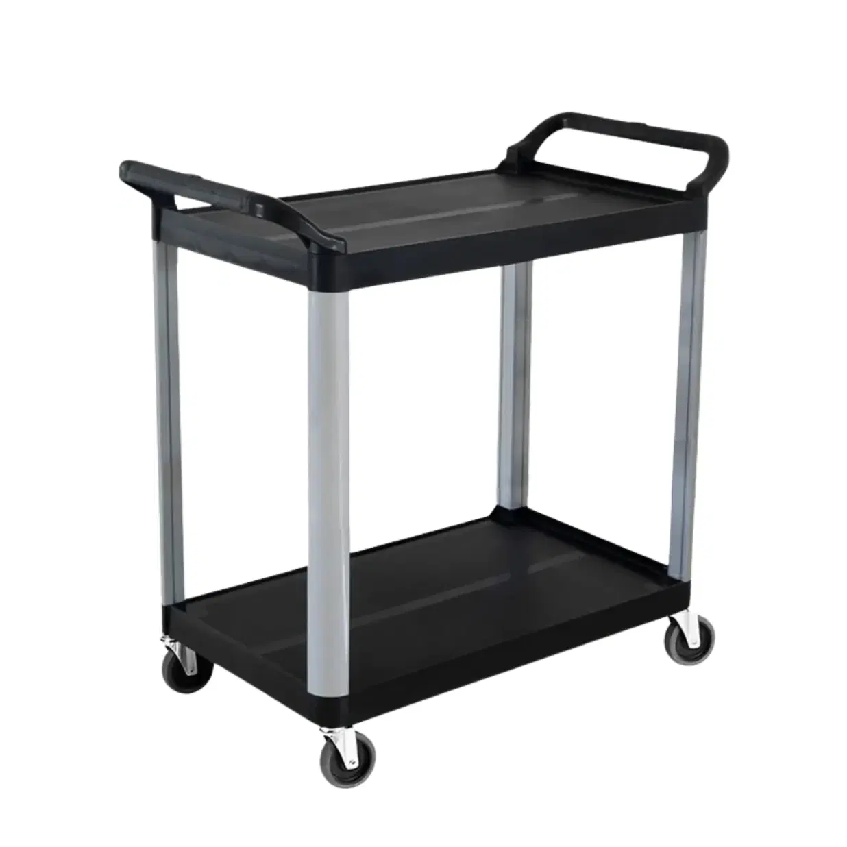 SOGA 2 Tier Food Trolley Kitchen Cart