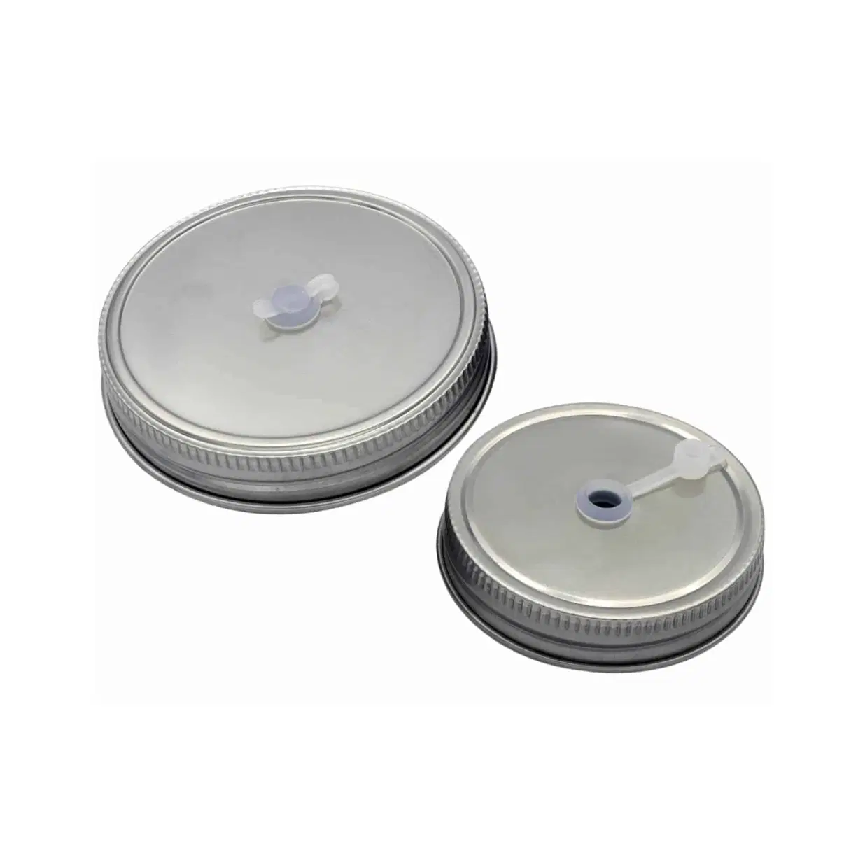 Silicone Straw Hole Grommets with Plugs for Mason Jar Lids 40 Pack