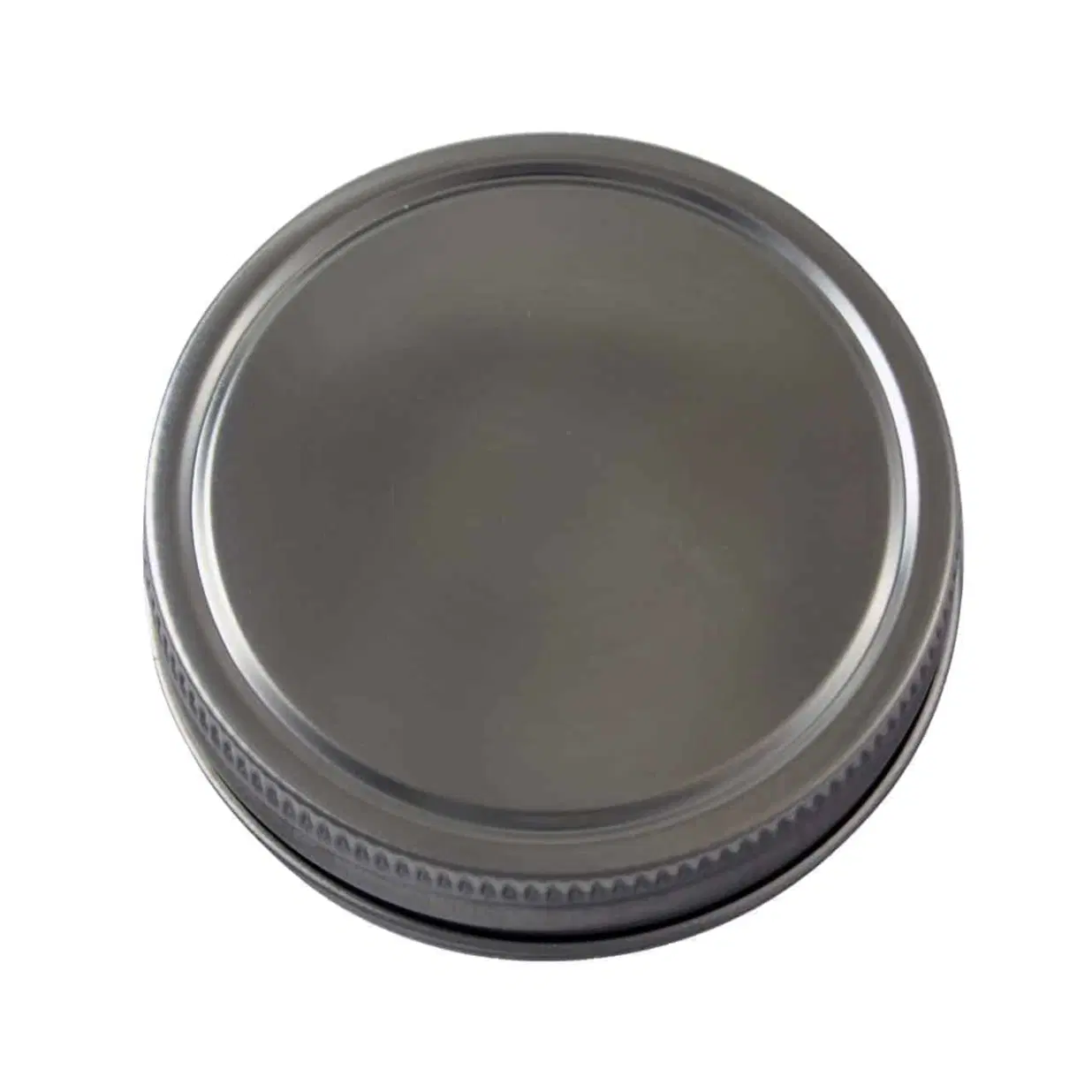 Weak Threading Stainless Steel Storage Lid for Regular Mouth Mason Jars