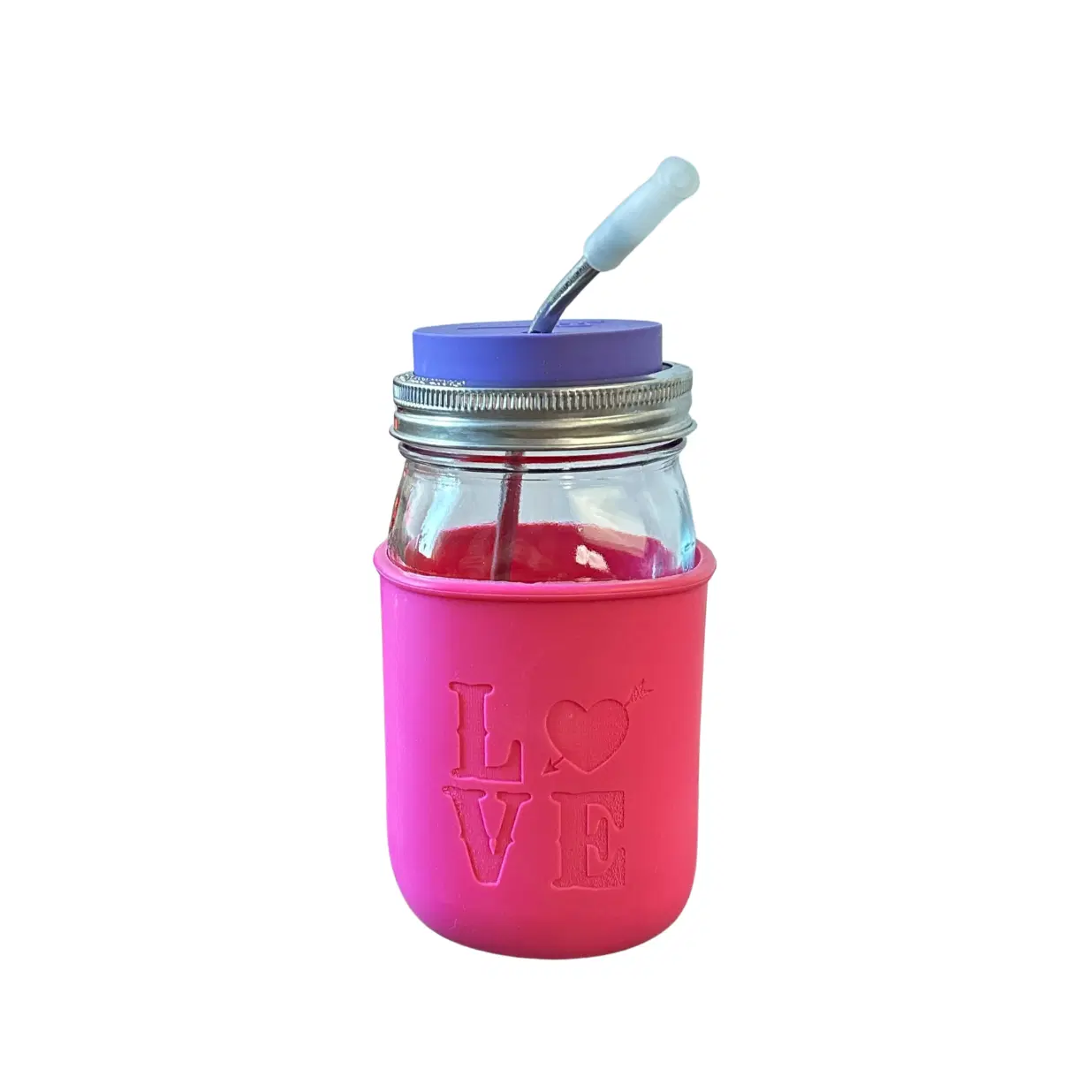 "L❤ve" Valentine's Laser Engraved Quart Sleeve *Limited Edition*