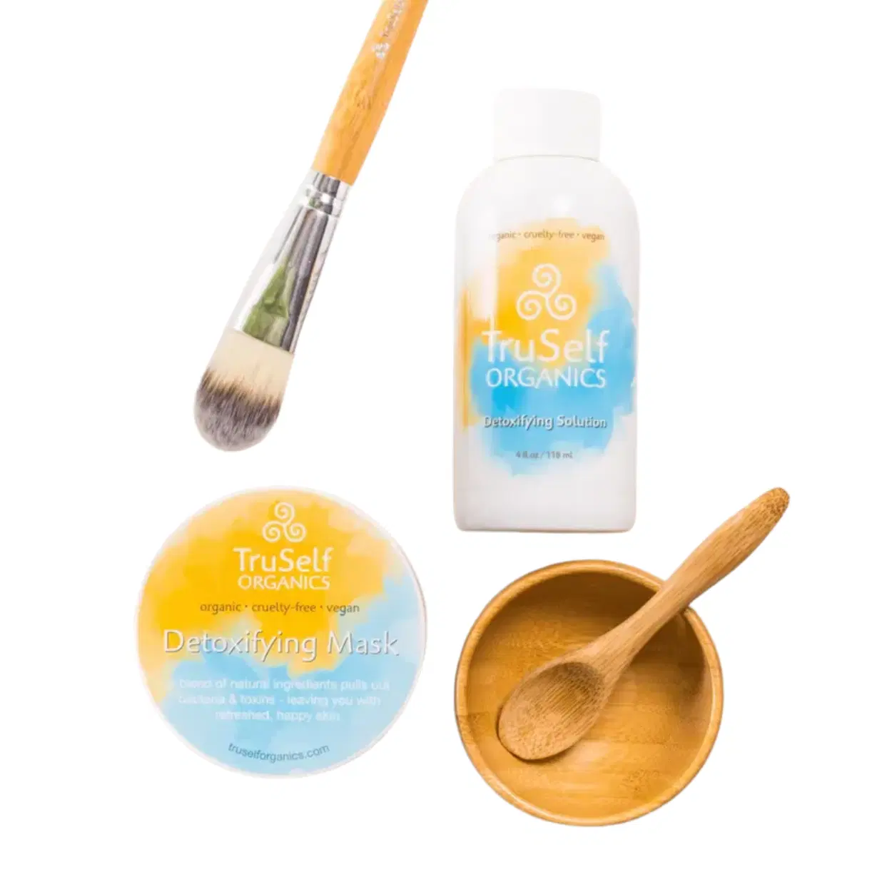 Detoxifying Mask Kit - All-Natural - USA-Made - Vegan - Organic - 20+ Uses