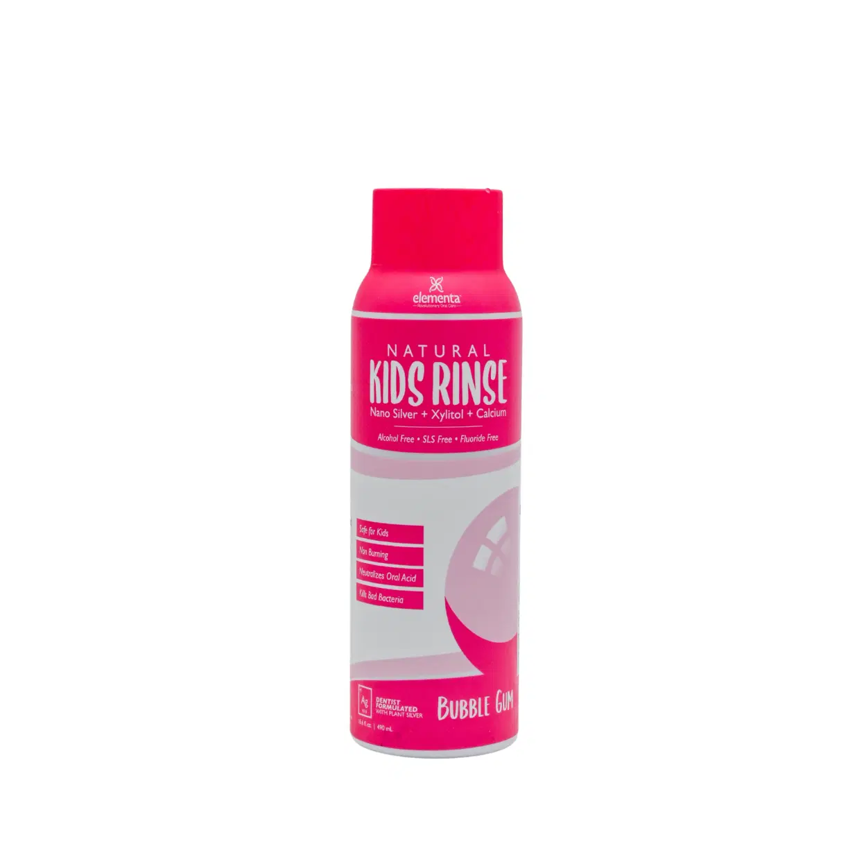 16 oz Mouthrinse | Alcohol- & Fluoride-Free Formula Neutralizes Plaque & Adds Mineral Support—Kid-Friendly Flavor
