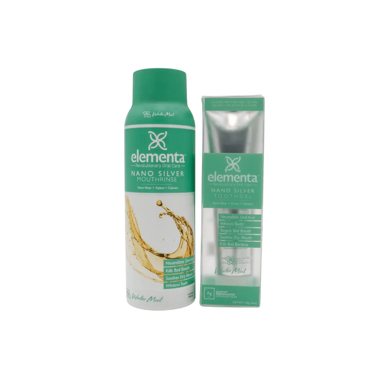 16 oz Rinse and Gel Bundle | Gentle, Fluoride-Free Bundle That Neutralizes Acid, Remineralizes Teeth & Balances Oral Microbiome
