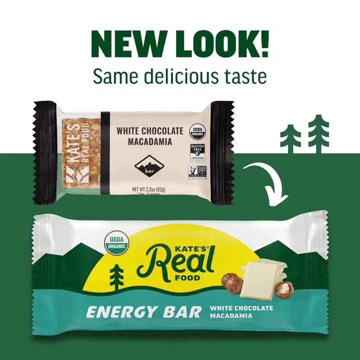 Organic Granola Bars - Peanut Butter Milk Chocolate - Organic Energy Bars Made with Gluten Free Oats - Non GMO, Soy Free, Whole Grains, and All Natural