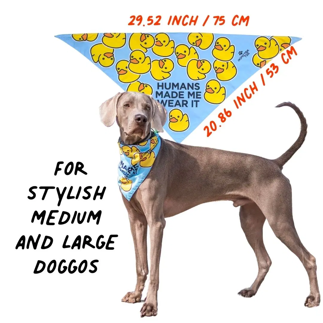 2 Reversible Dog Bandanas – 4 Playful Patterns for Cool, Funny and Instagram-Ready Dogs