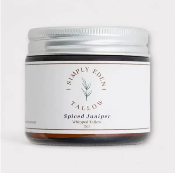 Simply Eden Tallow - Tallow Bundles - Sensitive Skin Essentials (3-pc): Gentle balm (fragrance-free) + tallow soap + herbal-infused lip balm.