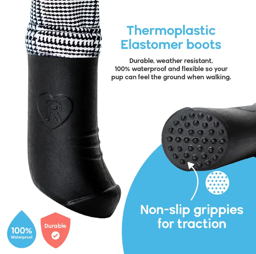 Suspender Boot Leggings (Deluxe, Easy-On) Black XS-Short