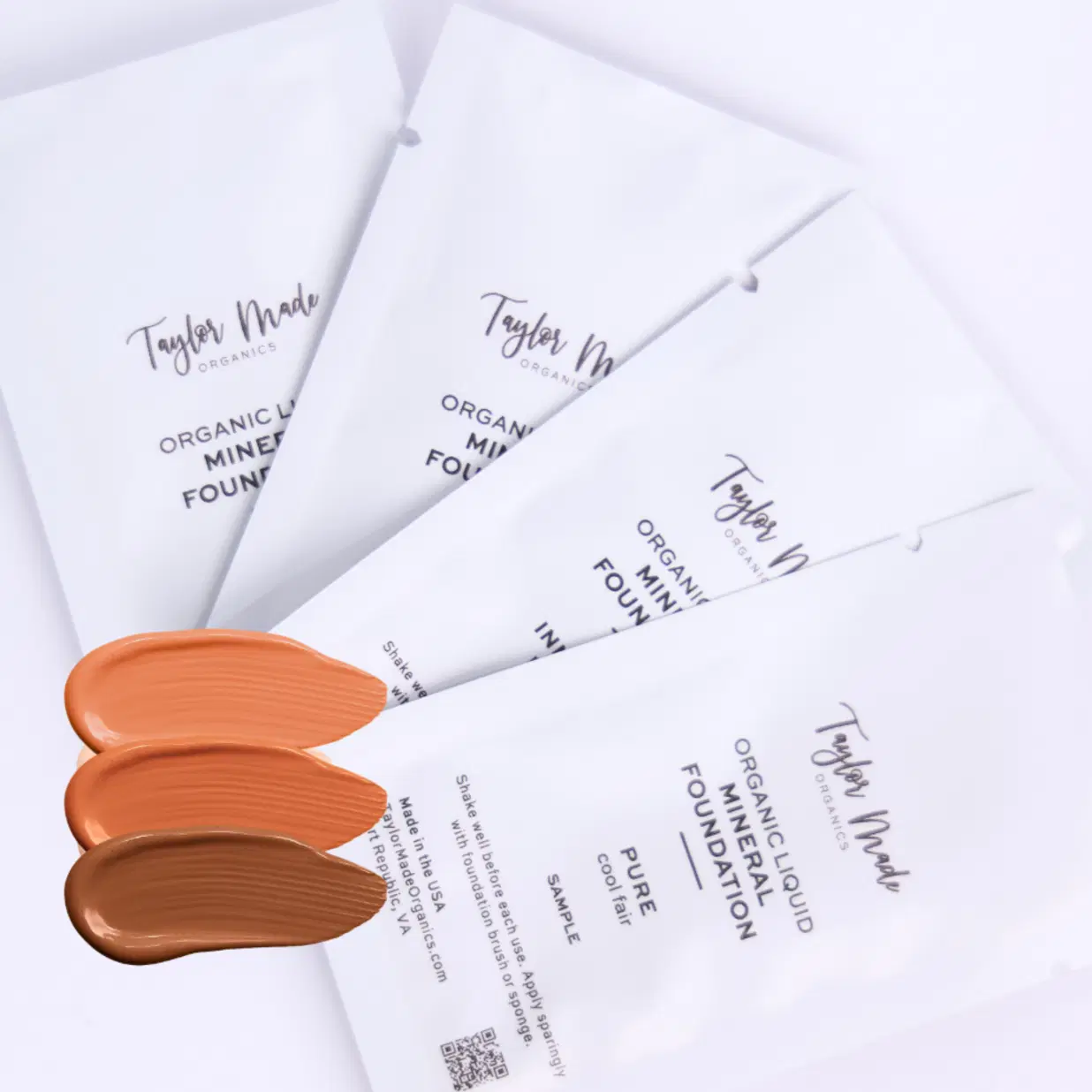 Liquid Mineral Foundation | sample set - dark_set