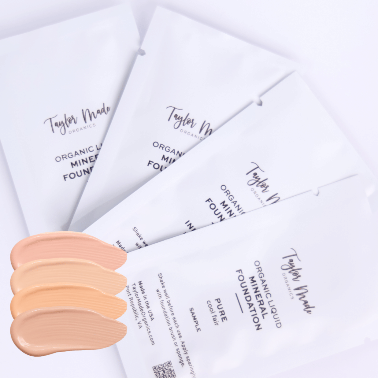 Liquid Mineral Foundation | sample set - light_set