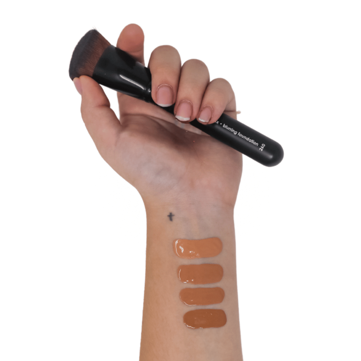 Taylor Made Organics Liquid Mineral Foundation | sample set Aloe Vera & Rice Powder Infused (3 Shades)