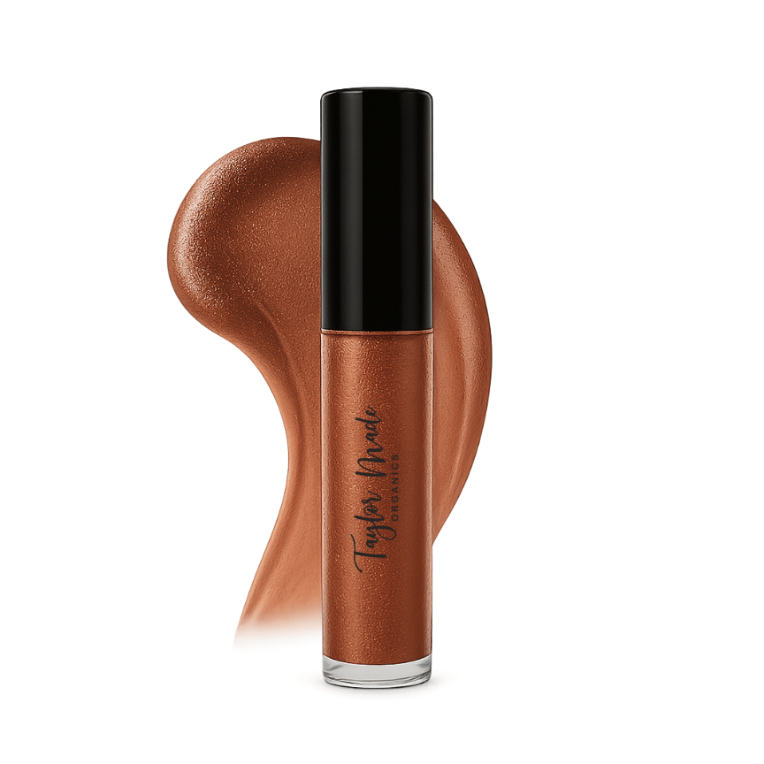 Lip Gloss | organic Antioxidant-Rich Botanical Formula + Hydrating Shea & Coconut Oils – 0.18 oz (5.3 ml) - radiant