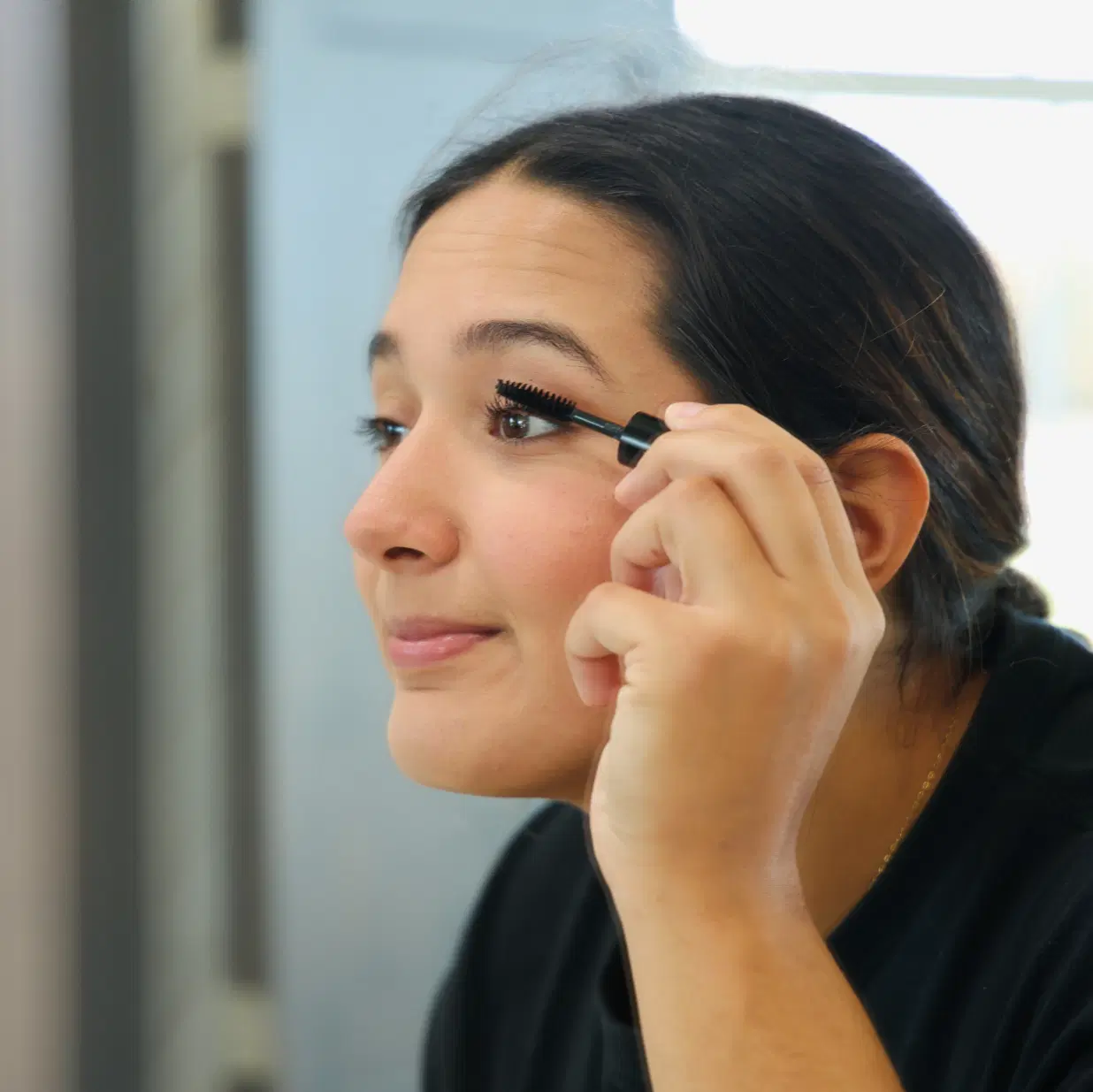 Mascara | lash-growth + curl - sensitie eyes Brown (Made in USA) 