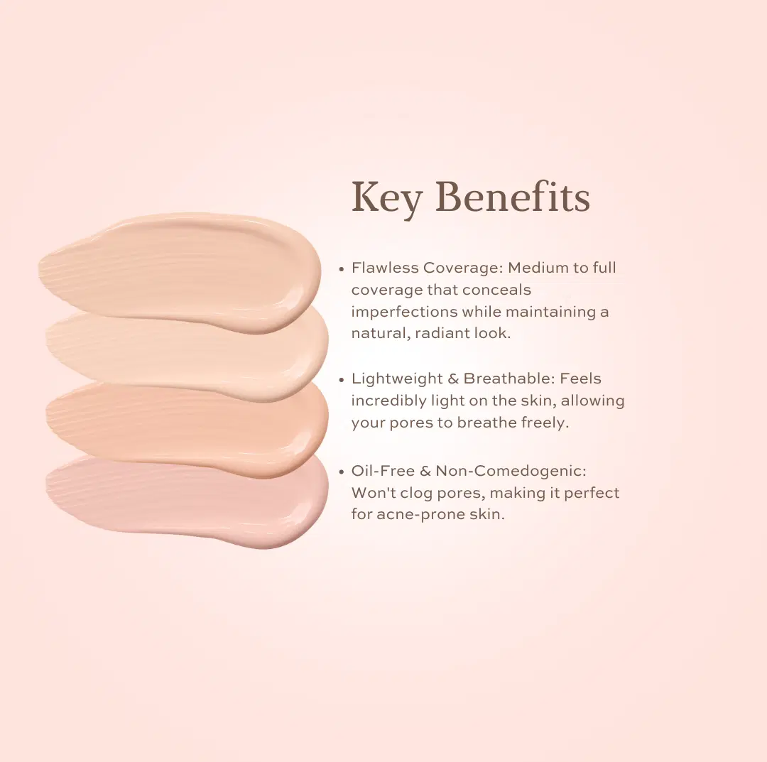 Liquid Mineral Foundation | oil-free, lightweight - genuine