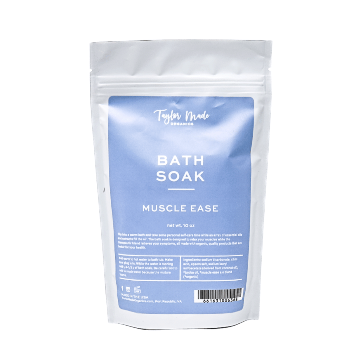 Bath Soaks – Essential Oil Infused Self-Care Therapy - Muscle Ease