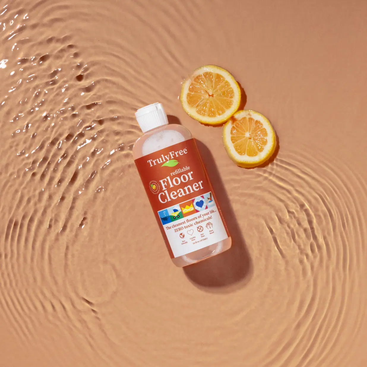 Truly Free Home's Floor Cleaner