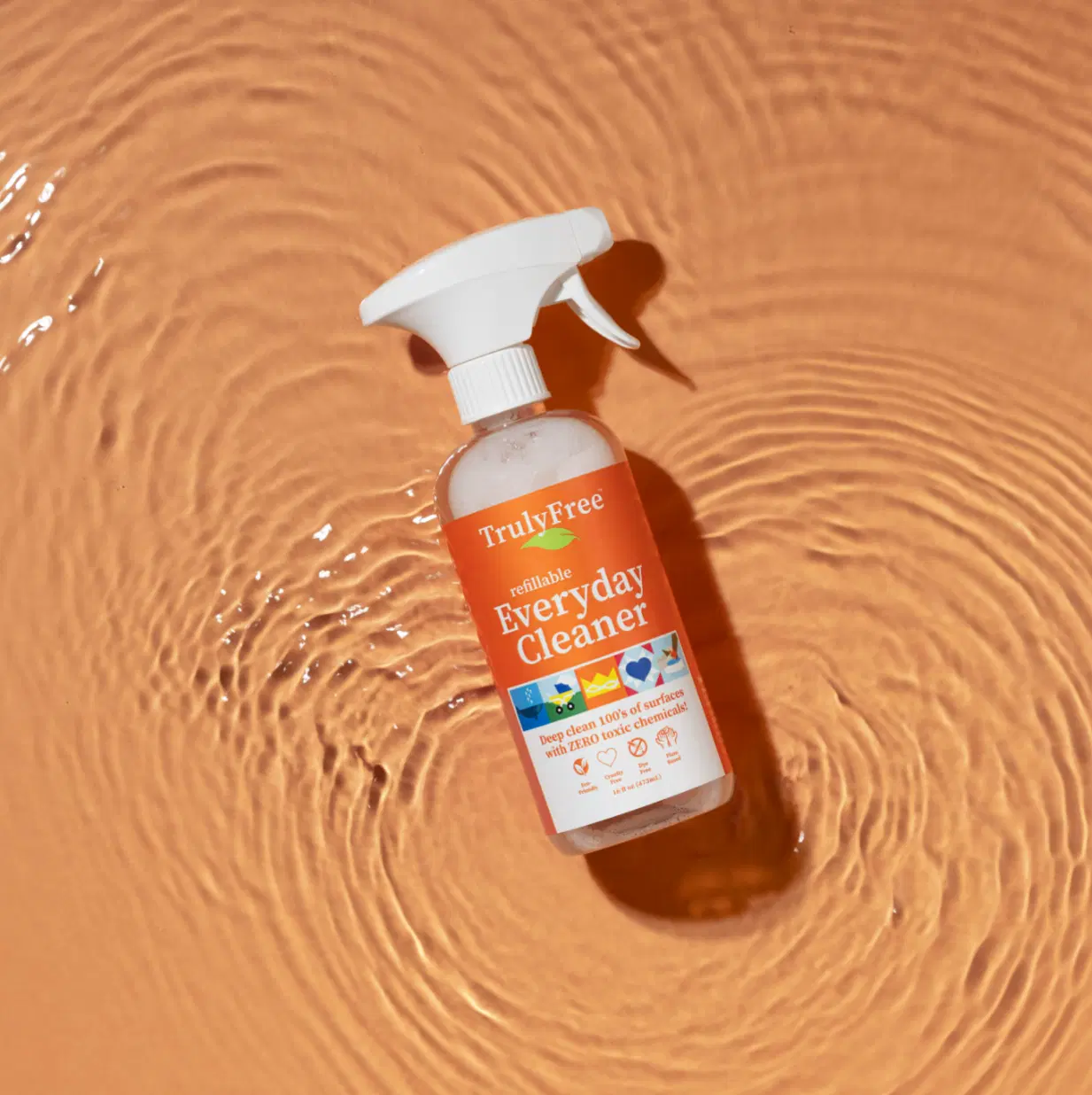 Truly Free Home's Everyday Cleaner - 3 Refills