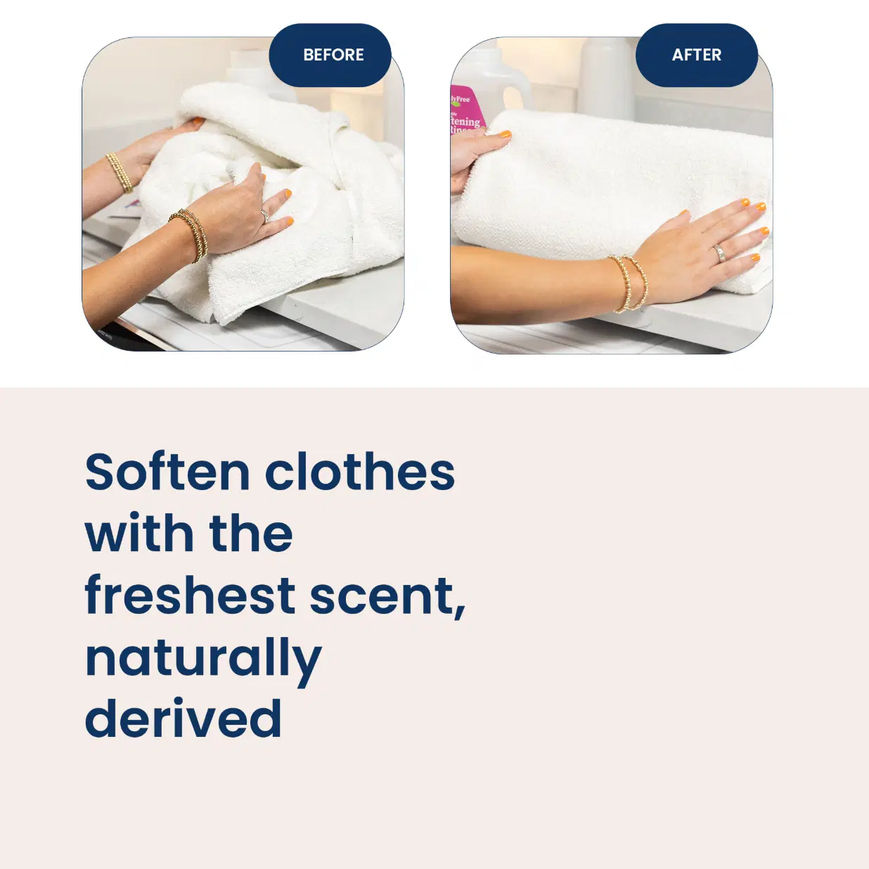 Truly Free Home's Softening Rinse - Unscented - Refillable Jug + 1 Refill