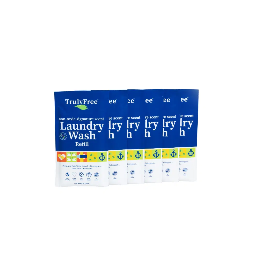 Truly Free Home's Laundry Wash- Signature Scent - 6 Refills