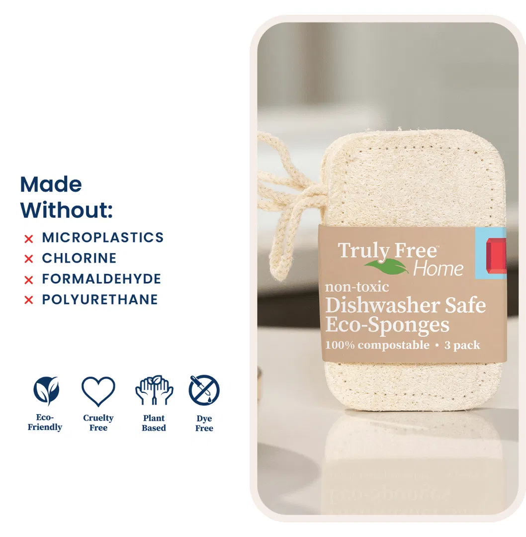 Truly Free Home's Eco-Sponges - Thumbnail 3
