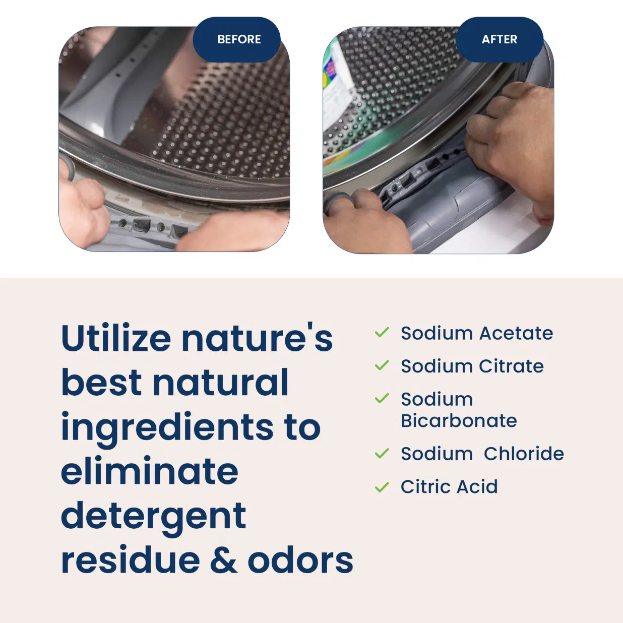 Truly Free Home's Laundry Machine Cleaner - 1 Pack