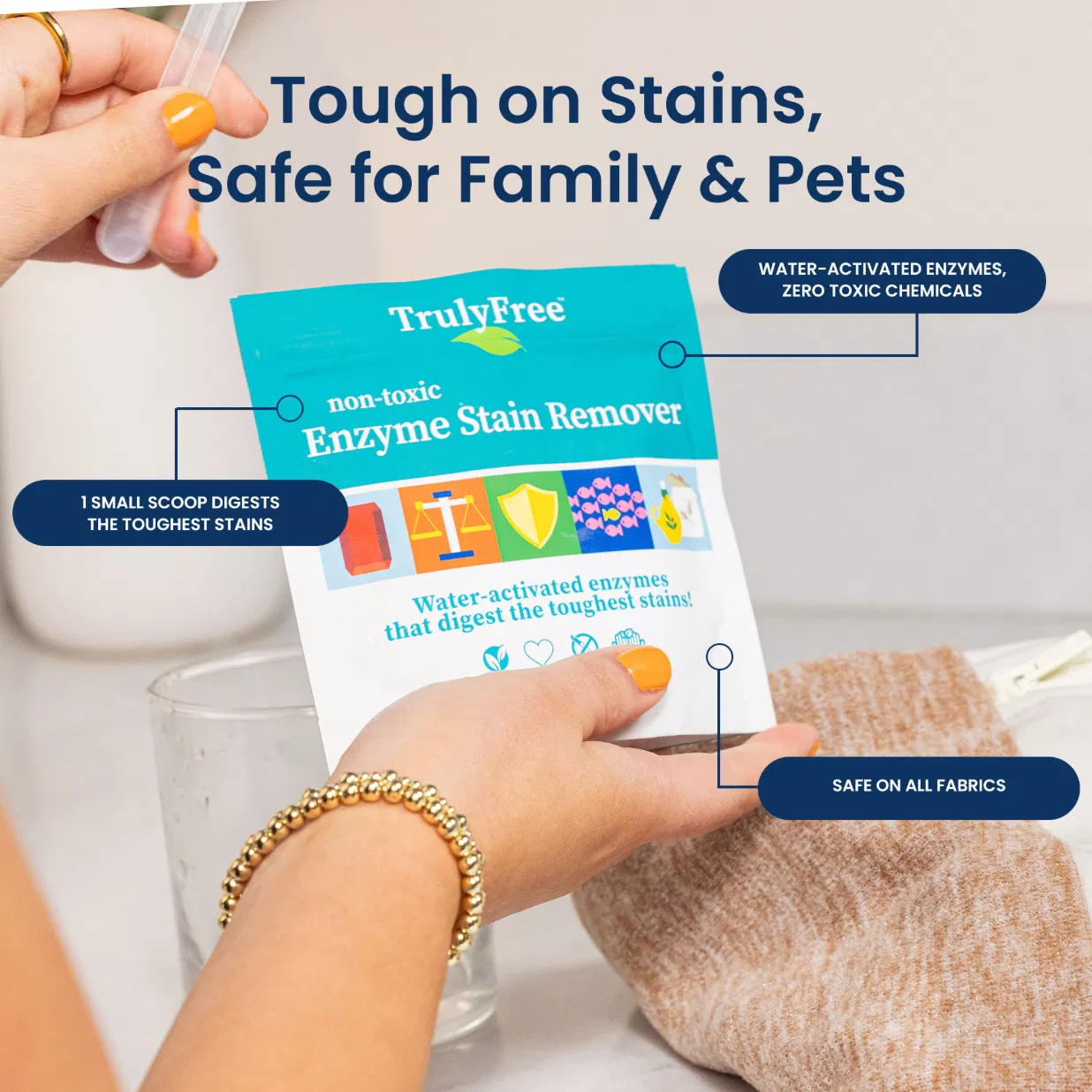 Truly Free Home Enzyme Stain Remover - Thumbnail 2