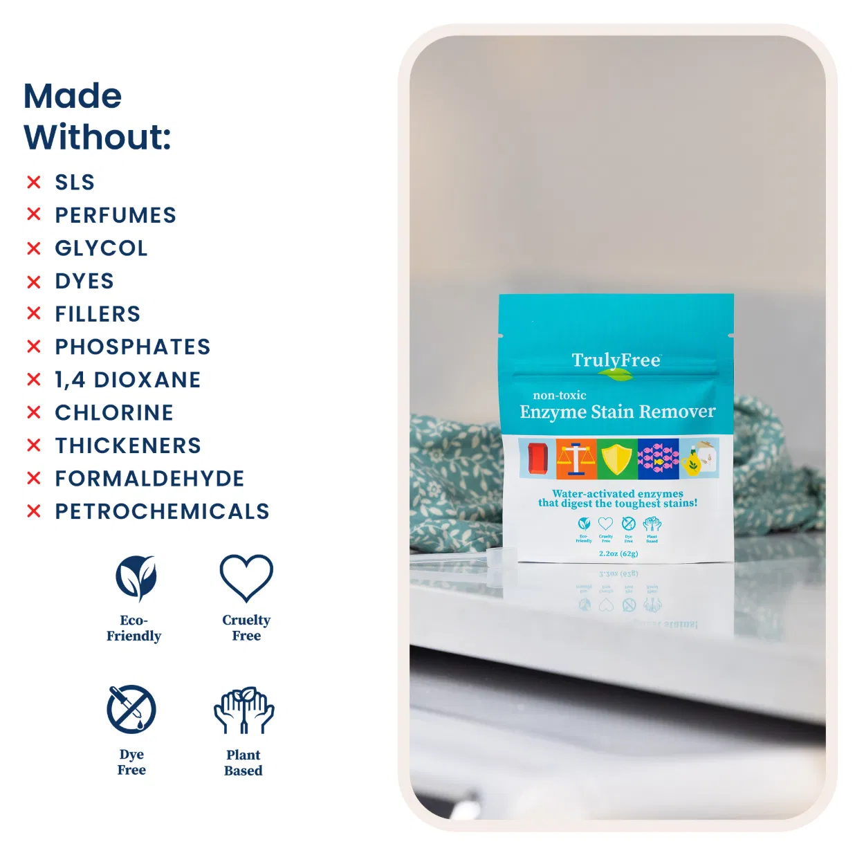 Truly Free Home Enzyme Stain Remover - Thumbnail 3