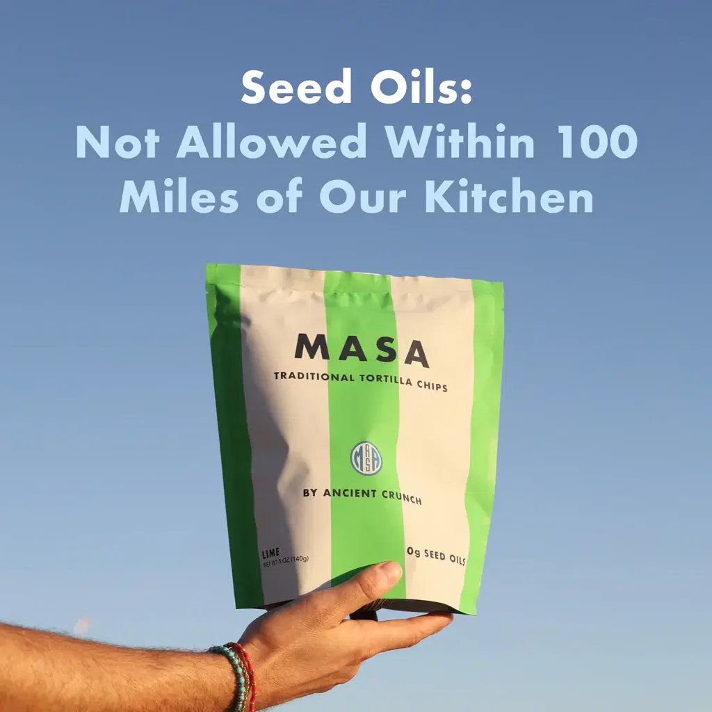 Masa Original Organic Tortilla Chips PROMO - Buy 6 Bags, Get a FREE Variety Pack (4 Bags!)