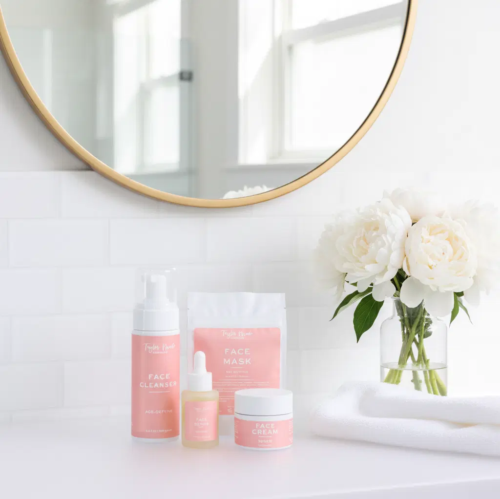 Taylor Made Organics Age-Defying Skincare Kit Complete Anti-Aging Routine Bundle