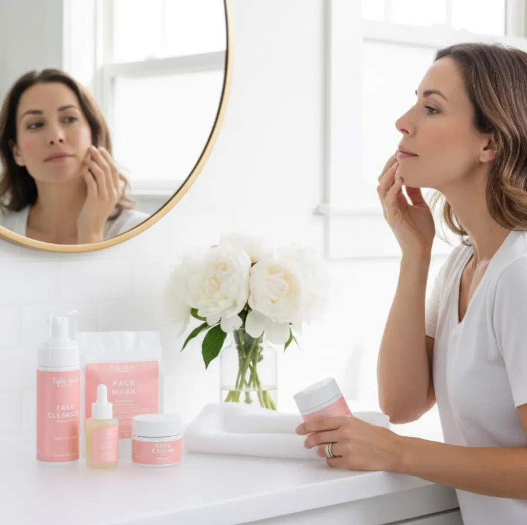 Taylor Made Organics Age-Defying Skincare Kit Complete Anti-Aging Routine Bundle