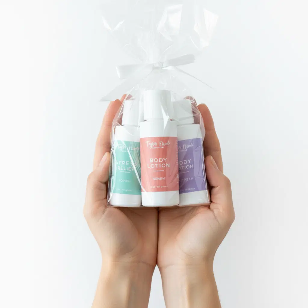 Taylor Made Organics Mindful Moments Lotion Gift Set Organic Essential Oils Trio