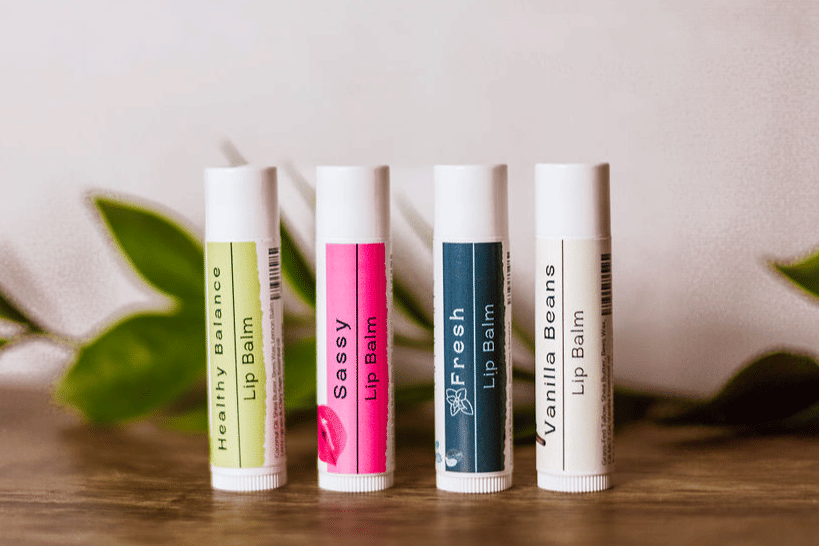 Lip Balms - Sassy Lip Balm (Jasmine, Lavender, Geranium, & Menthol Crystals)