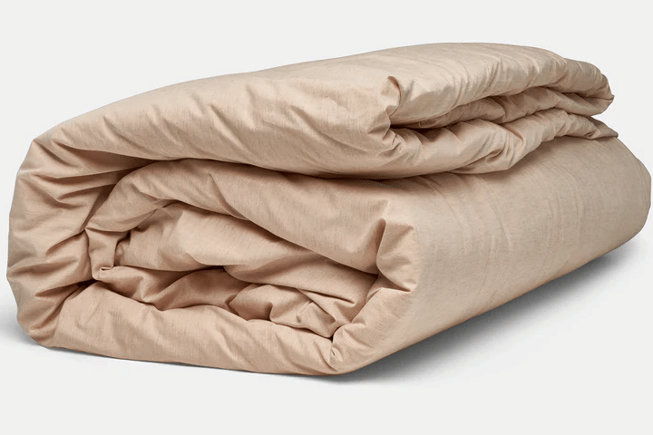 Natural Colored Cotton Duvet Cover Set – 100% USA-Grown Cotton with Foxfibre® Heirloom Cotton Percale and Matching Shams