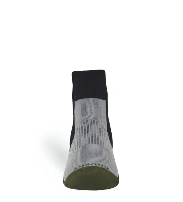 Tri-Performance Tri-Athlete Sock – Lightweight Moisture-Wicking Running & Cycling Socks (Large, Men’s 9-12, Women’s 11+) / OD Green