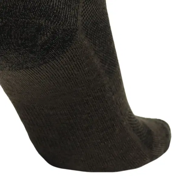 USA Merino Wool BEAST Crew – Tactical Sock with Moisture-Wicking, Odor-Resistant Merino (Large, Men's 9-12, Women's 11+) / Coyote Brown