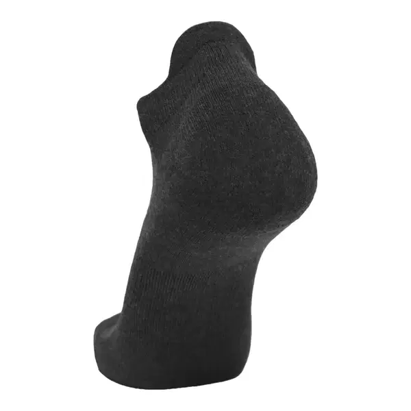 Wool BEAST Lo-Cut Sock – Natural USA Merino Wool + Moisture-Wicking & Blister-Resistant (Medium, Men’s 4–8, Women’s 5–10) / Charcoal