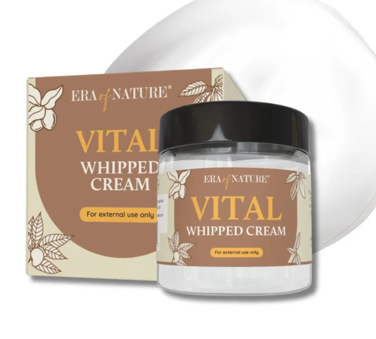 Vital Whipped Cream —  Whipped Cream, Shea + Mango + Cocoa Butter  - 16oz