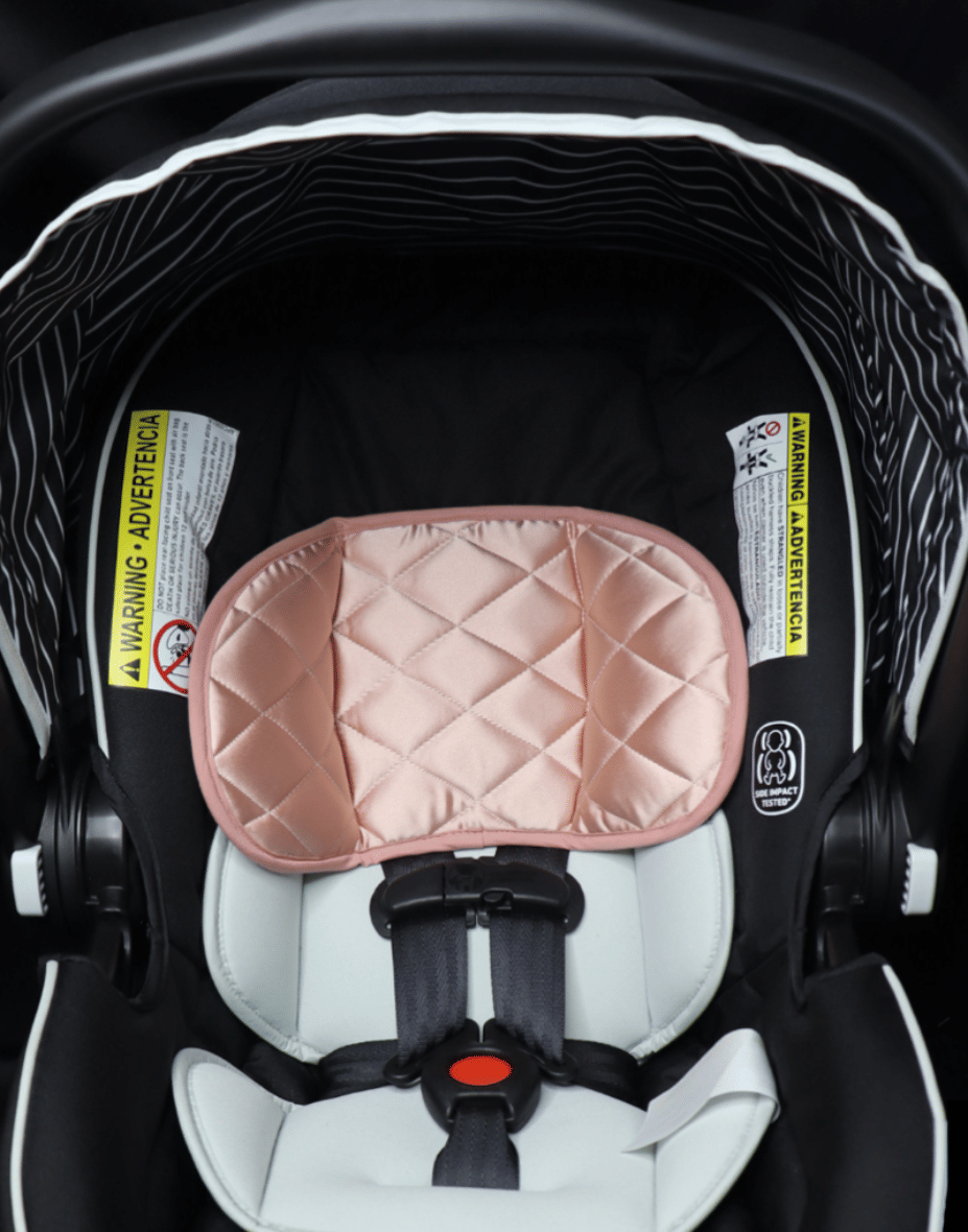  Boujee Bae Luxury Head Cushion - Supportive Satin Car Seat Accessory