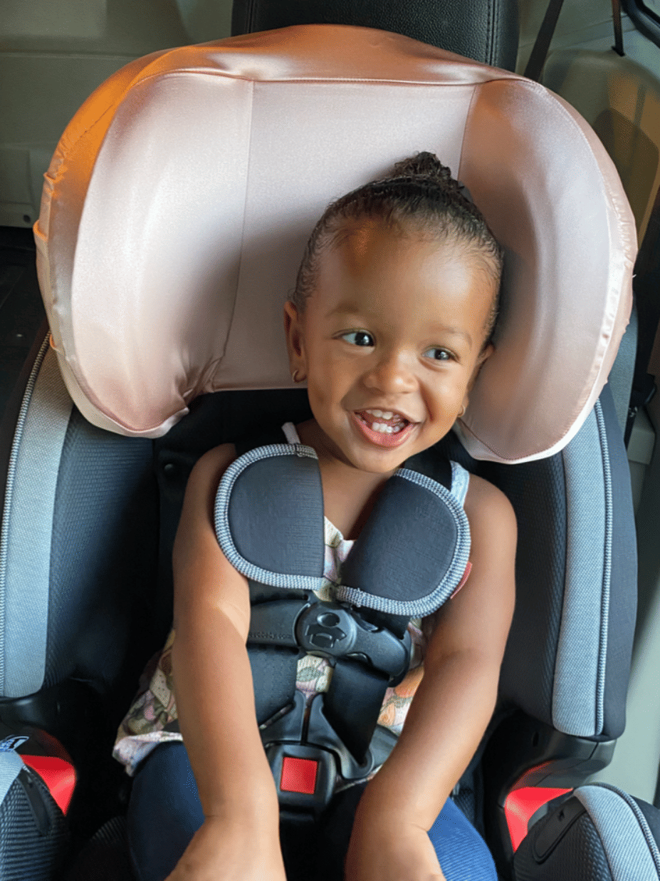 Boujee Bae Headrest  Cover - Silky Headrest Cover to Help Protect Hair from Breakage and  Skin Irritation 