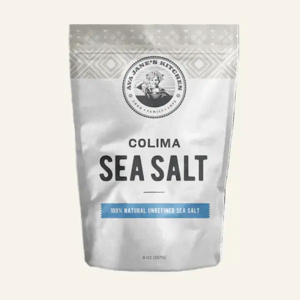 Colima Sea Salt – Hand-Harvested Unrefined Sea Salt, Coarse Moist Granules