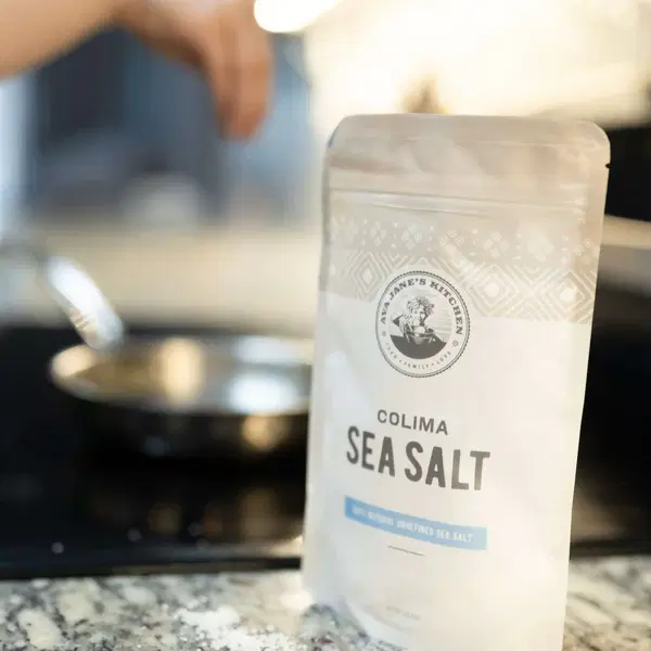 Colima Sea Salt – Hand-Harvested Unrefined Sea Salt, Coarse Moist Granules