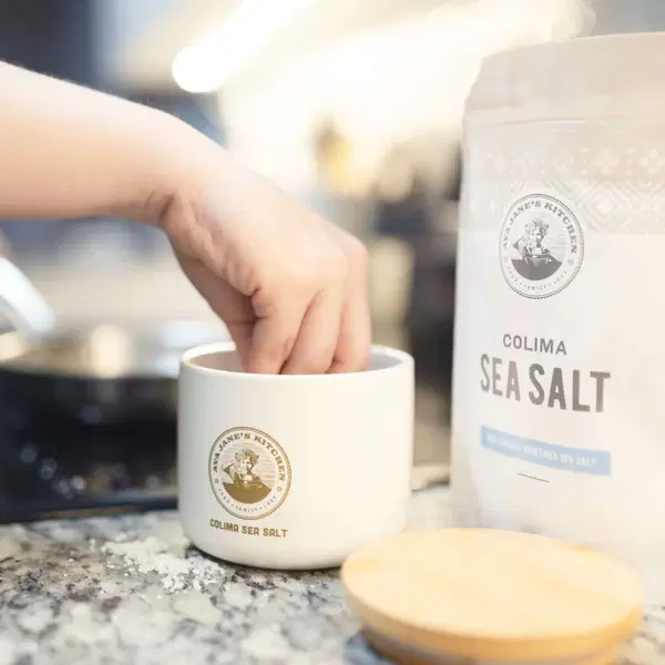 Colima Sea Salt – Hand-Harvested Unrefined Sea Salt, Coarse Moist Granules